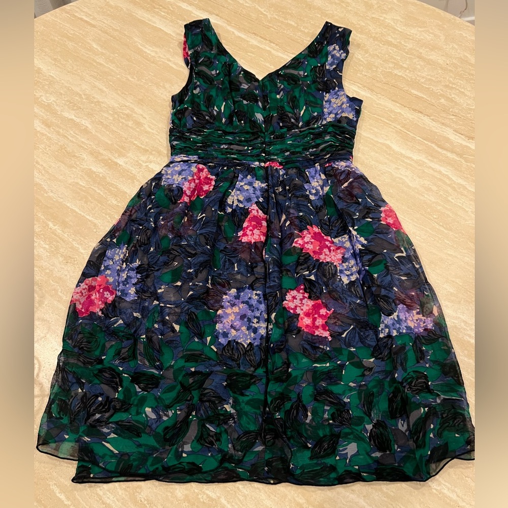 Anna Sui - Runway Floral Dress Like New Size 2